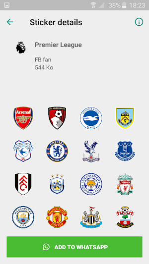 Football Stickers For Whatsapp Screenshot 2
