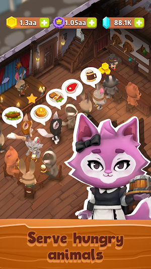 Animal Tavern－medieval tycoon Screenshot 0