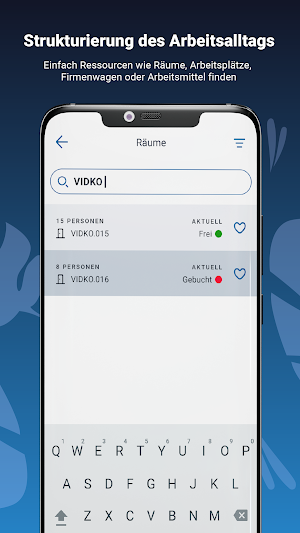 dReservierung Screenshot 1