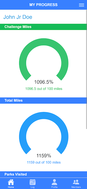 100 Miles in 100 Days Screenshot 2