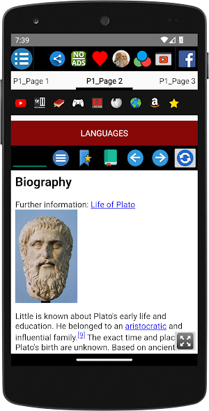 Plato - Biography Screenshot 2
