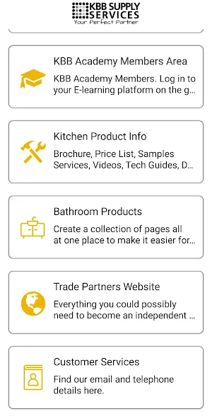 KBB Supply Services Screenshot 1