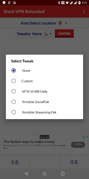 Stark VPN Reloaded - New Stark VPN Screenshot 1