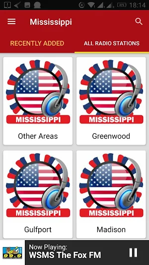 Mississippi Radio Stations Screenshot 2