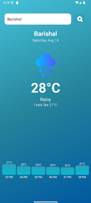 DailyWeather Screenshot 2