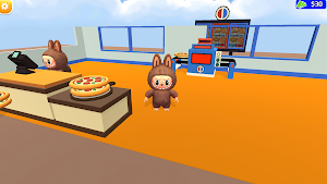 Labubu Pizza Cafe Screenshot 1
