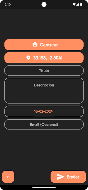 Reportalborán Screenshot 2