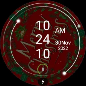 Merry Christmas WatchFace Screenshot 3