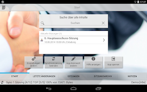 Ratsinfo Screenshot 1