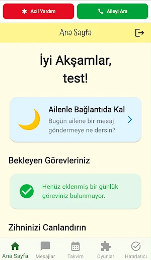 Vital Analiz: Aile Asistanı Screenshot 0