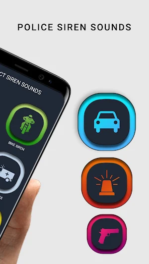 Police Lights Police Siren App Screenshot 1