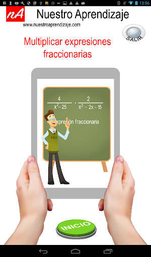Multiplicar expresiones fraccionarias Screenshot 0