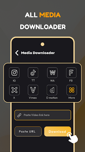 XVX Video Downloader & Player Screenshot 1