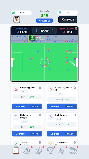 Football Star Team Manager Screenshot 1