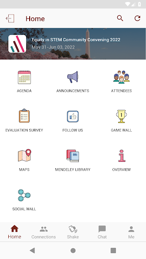 WEPAN Events Screenshot 2