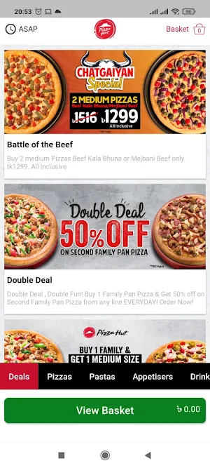Pizza Hut Bangladesh Screenshot 3