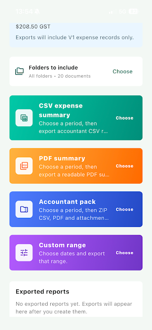 Receipta: Receipt Scanner Screenshot 3