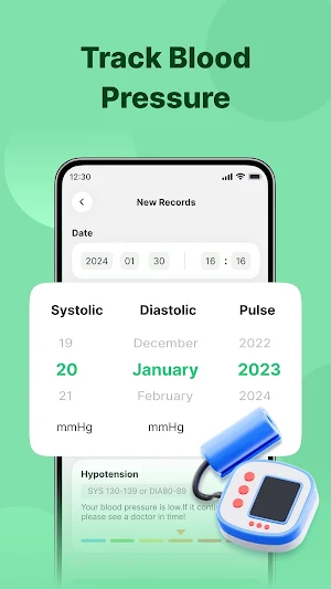 WellHeart Tracker Launcher Screenshot 3