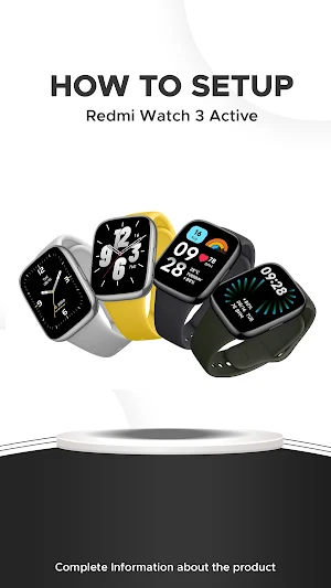 Redmi Watch 3 Active app guide Screenshot 3