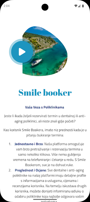 Smile booker Screenshot 2