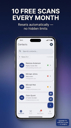 Smart Rolodex Screenshot 1