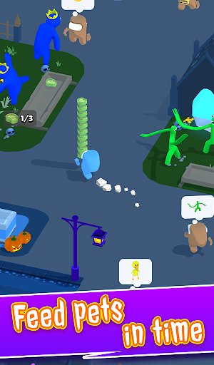 Idle Zoo: Blue Horror Friends Screenshot 1