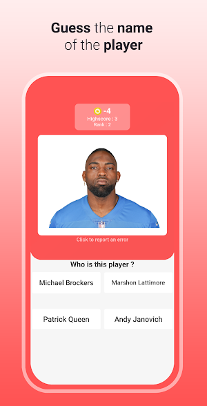 Quiz NFL - American Football Screenshot 0