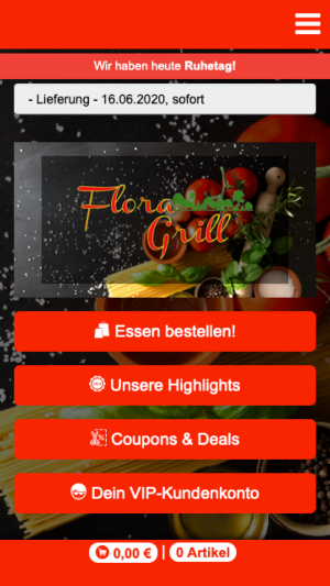 Flora Grill Screenshot 0