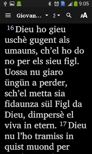 Rumantsch Buna Nouva Screenshot 1