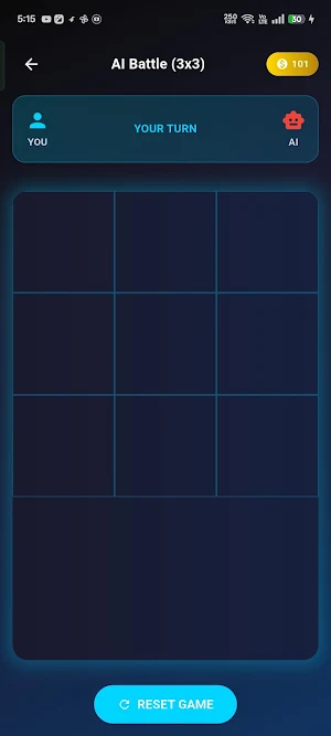 Tic Tac Toe: Glow Edition Screenshot 2