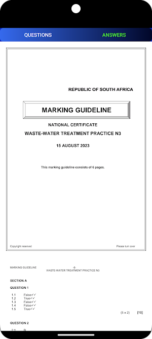 TVET Waste-Water Treatment N3 Screenshot 1