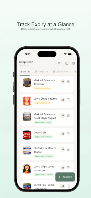 KeepFresh: Expiry Tracker Screenshot 0