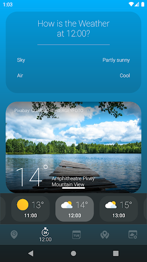 How is the Weather - Different, Simple & No Ads Screenshot 1