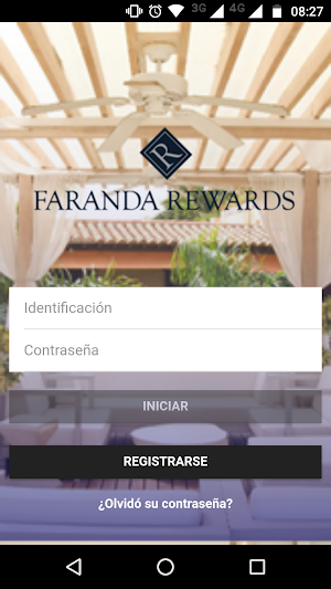 Faranda Rewards Screenshot 1