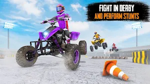 ATV Quad Bike 4x4 Derby : ATV Demolition Derby 21 Screenshot 1