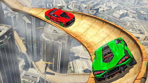 Crazy Car Stunt: Racing Games Screenshot 1