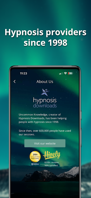 Sleep Well Hypnosis Downloads Screenshot 3