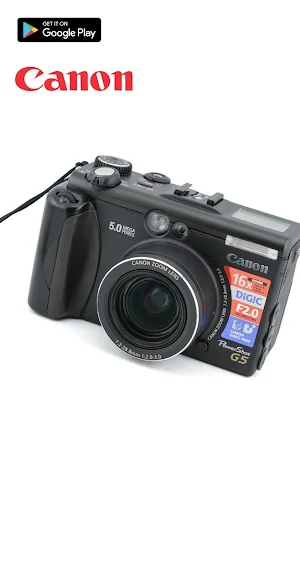 Canon G5 app Guide Screenshot 1