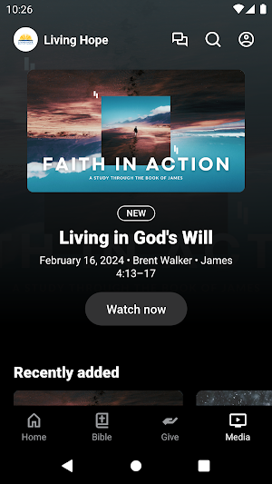 Living Hope Baptist FT Screenshot 1