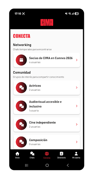 Socias CIMA Screenshot 2