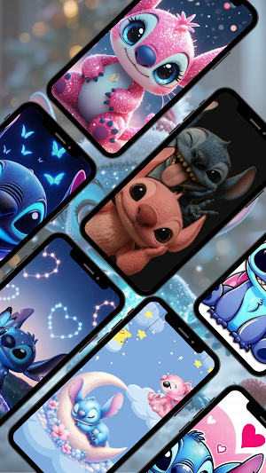 STITCH Cute Wallpaper Lilo Screenshot 1