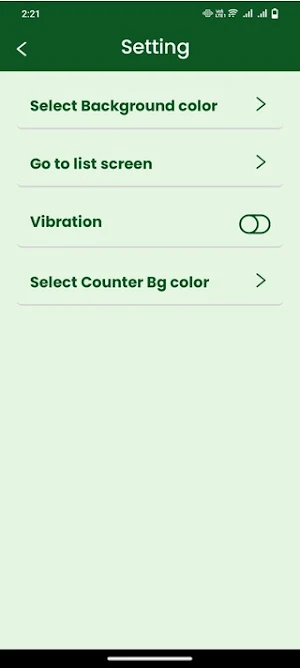 Tasbeeh Dhikr Counter Screenshot 1