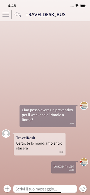 TravelDesk Screenshot 2