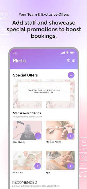 Blusha Partner Screenshot 2
