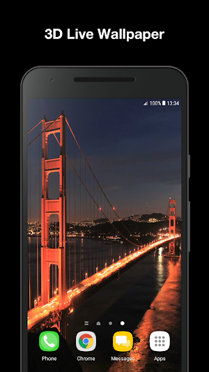 City at Night Live Wallpaper Screenshot 3