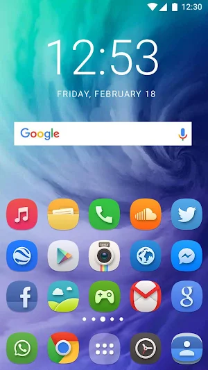 Launcher Theme for OnePlus 7 Pro 5G Screenshot 1