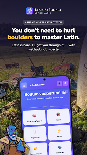 Lapicida Latinus: Learn Latin Screenshot 0
