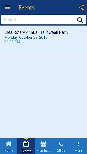 Brea Rotary Club Screenshot 1
