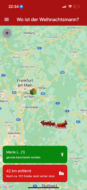 Wo ist der Weihnachtsmann? Screenshot 1