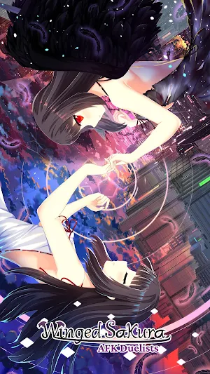 Winged Sakura: AFK Duelists Screenshot 0